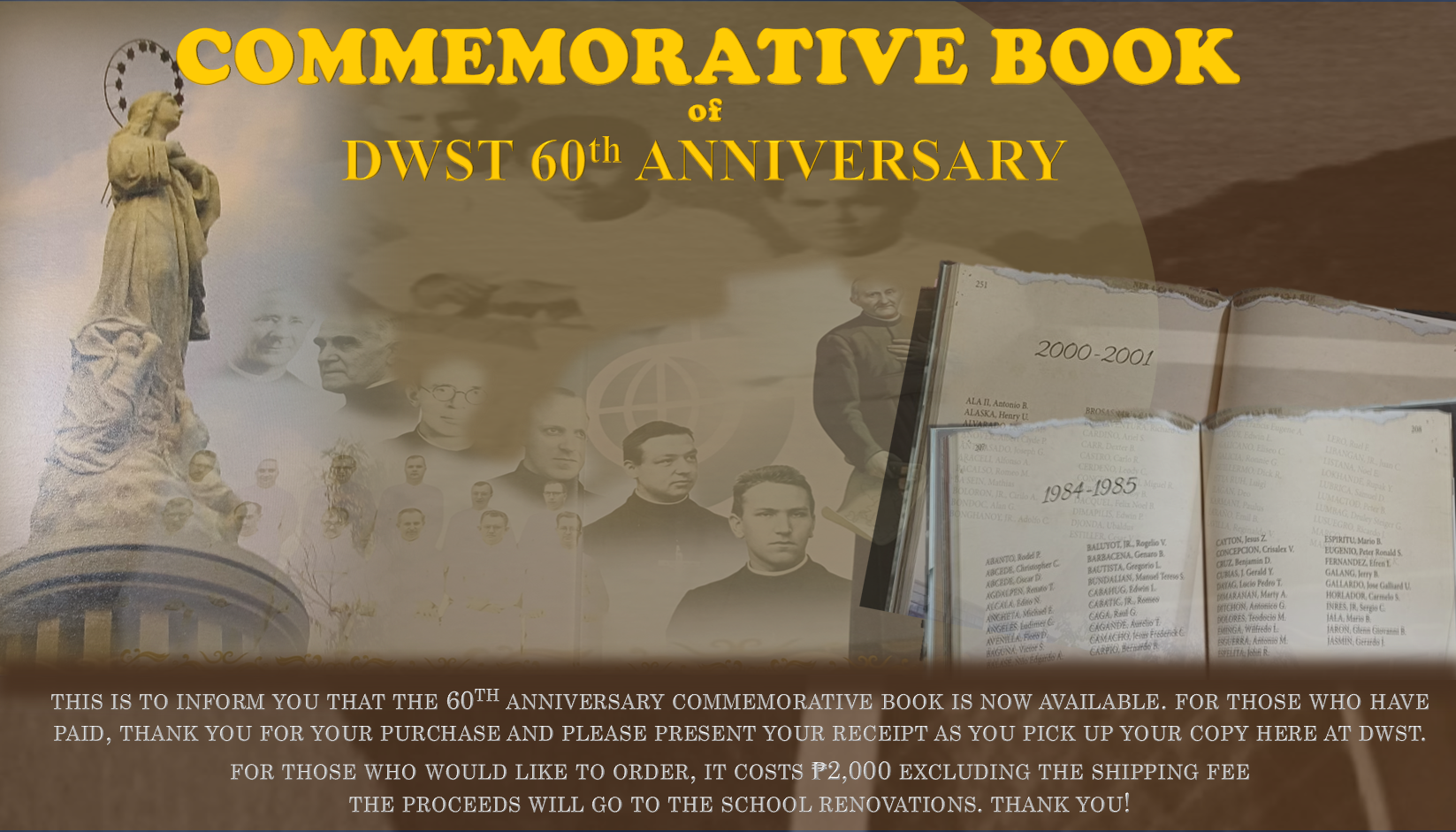 Commemorative Book of DWST 60th Anniversary